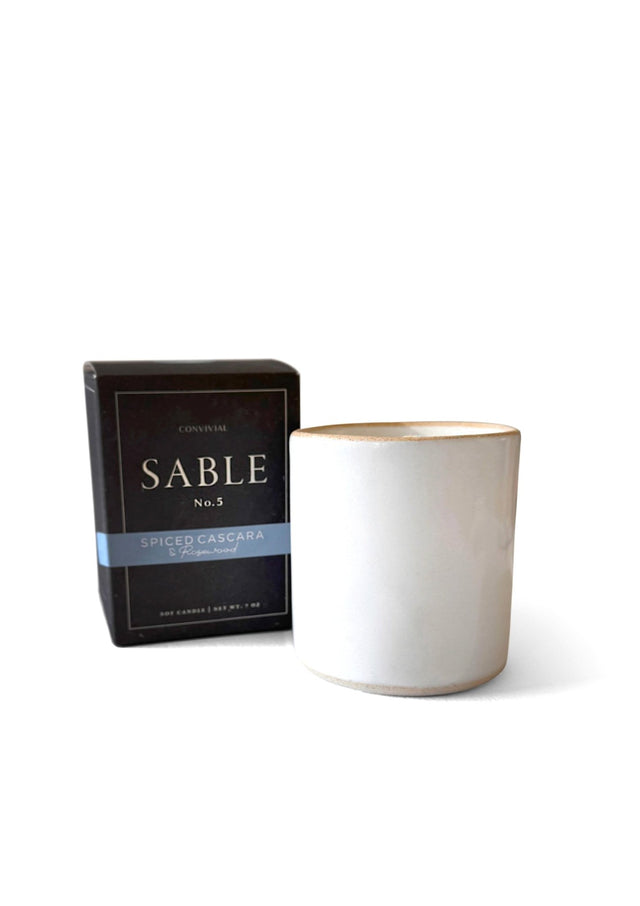 Spiced Cascara & Rosewood 7oz Candle - Messenger Coffee