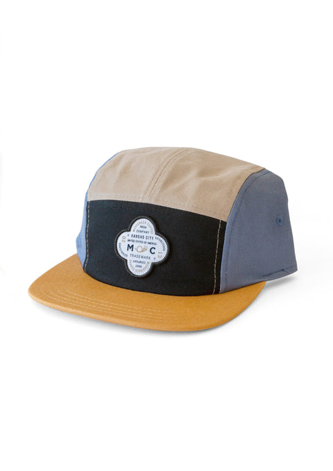 Messenger Coffee 5 Panel Hat - Multicolor